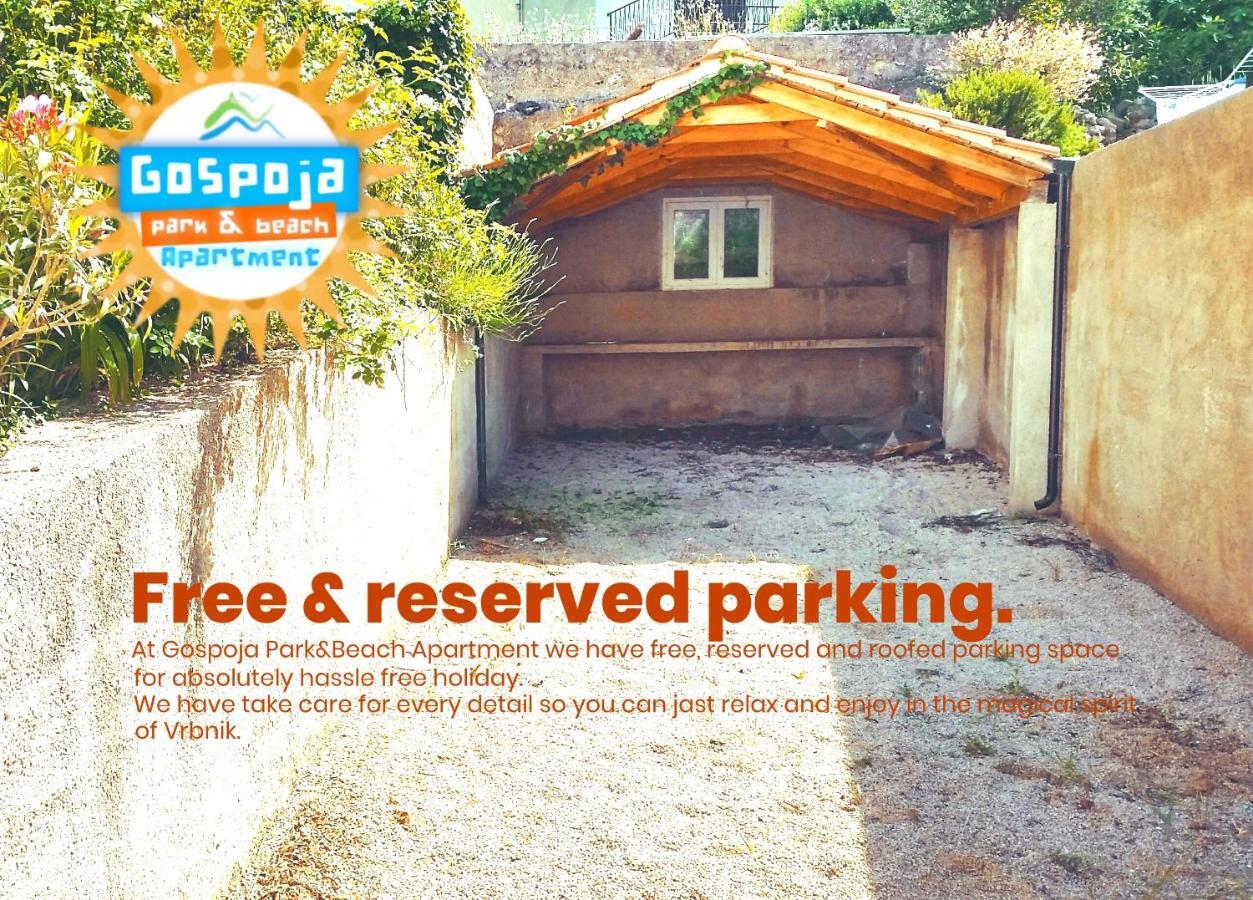 Gospoja Park & Beach Apartment เวอร์บนิค ภายนอก รูปภาพ