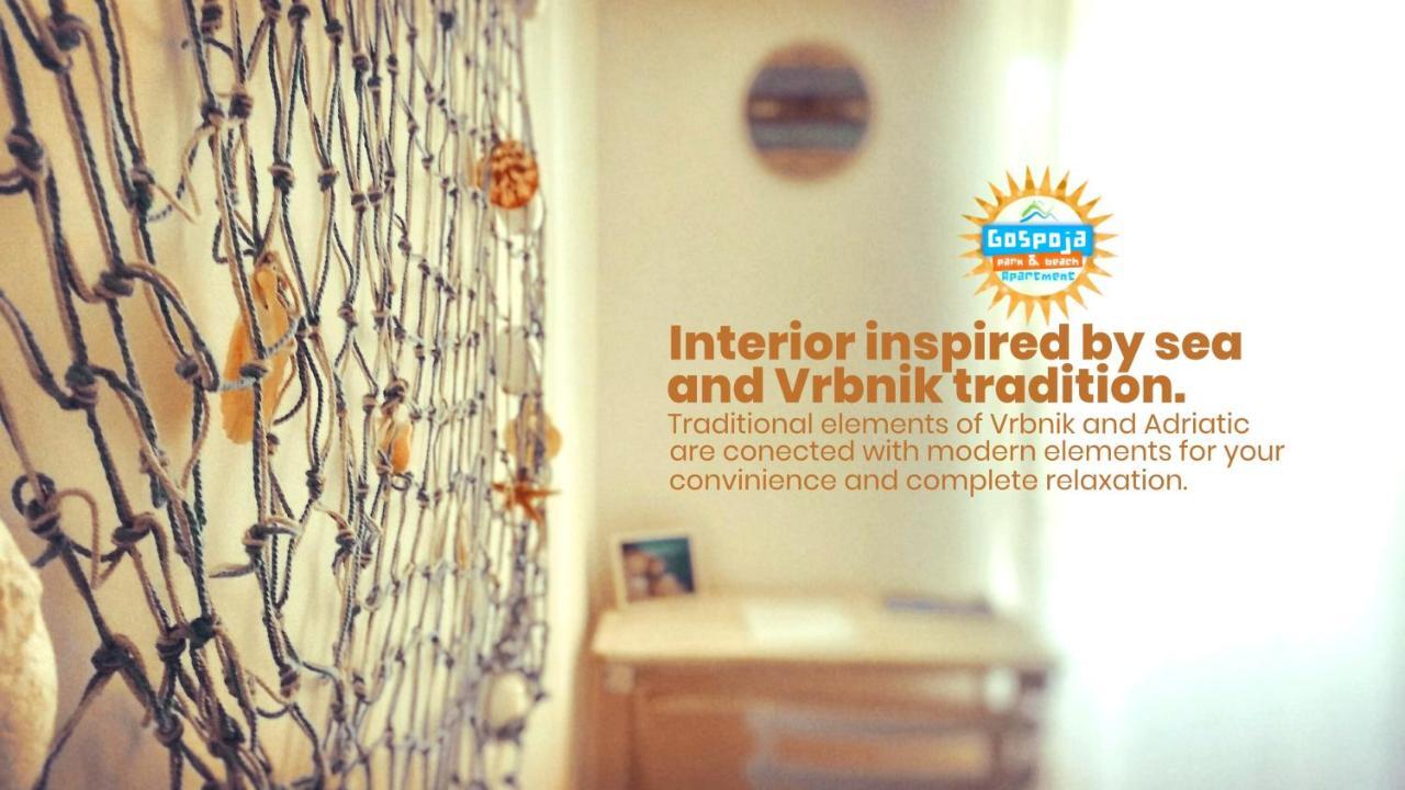 Gospoja Park & Beach Apartment เวอร์บนิค ภายนอก รูปภาพ